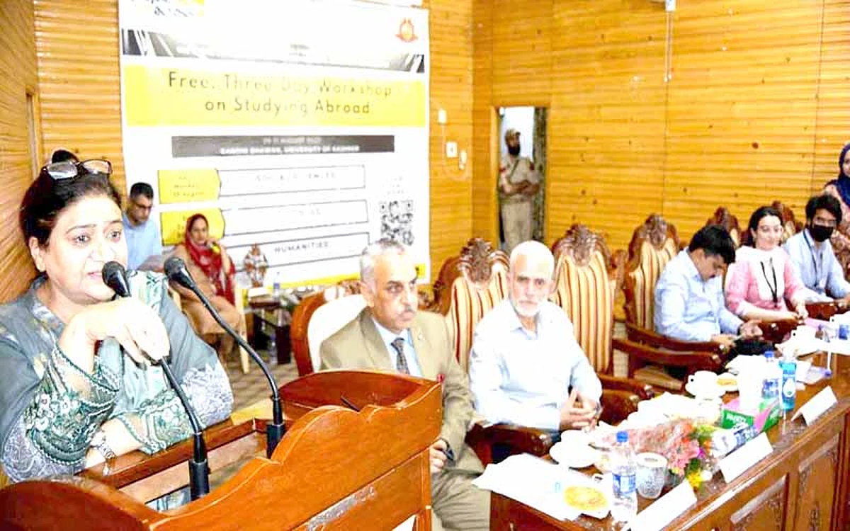 KU VC inaugurates mentoring workshop on 'study abroad'