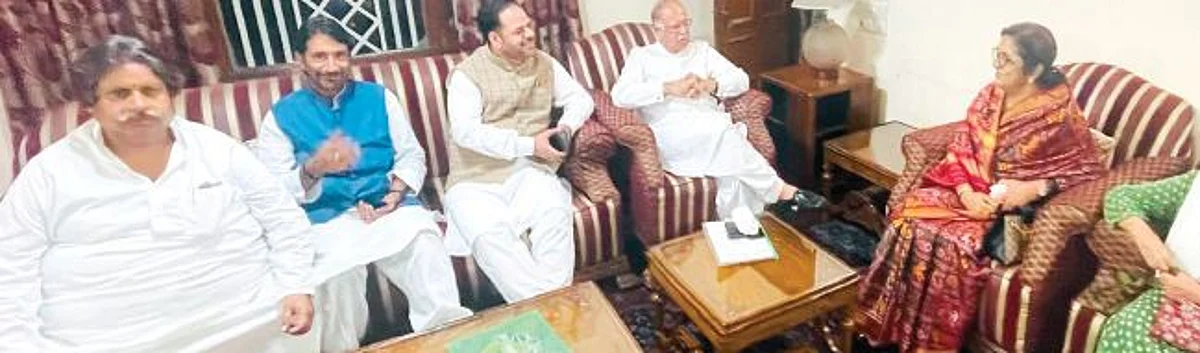 After Rajani Patil's briefing about the Udaipur Declaration and the establishment of the Political Affairs Committee, she highlighted major changes in the organisational set up of the Congress party.