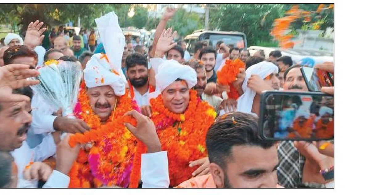 Raina described the BJP as a force to reckon with, saying the past eight years in particular have shown how a new dimension could be given to nation building with visionary policies and a sense of devotion and dedication.