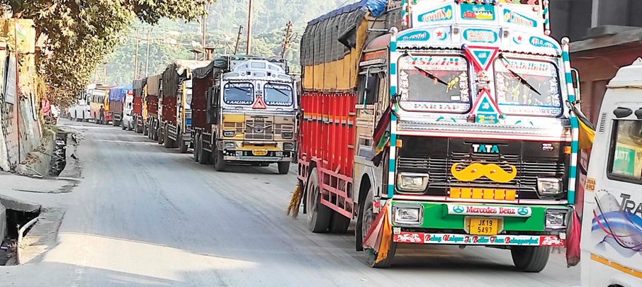 Officials said that the road was restored after the concerned agency NHAI cleared the landslides and prepared a single-lane road late Wednesday evening.