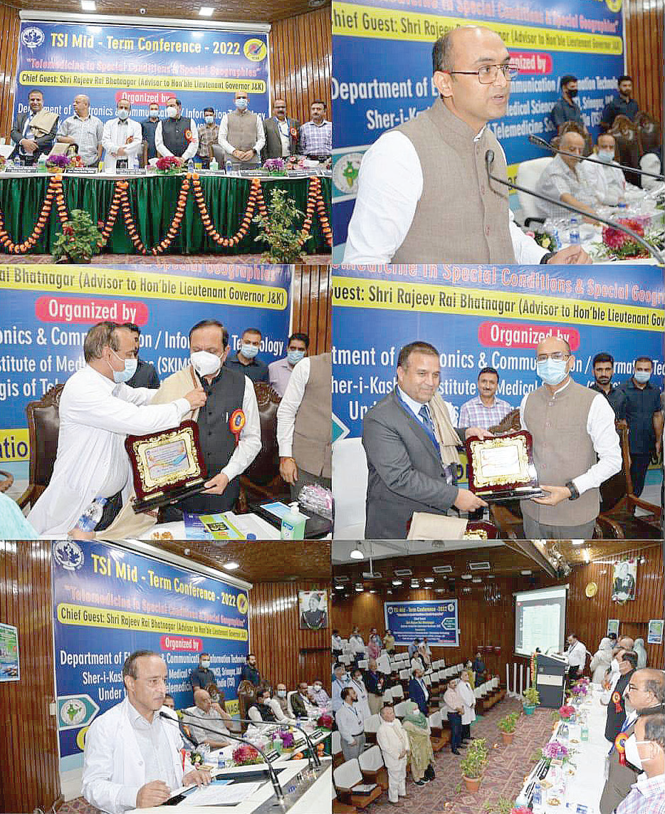 The Conference is being organised by Telemedicine Society of India (TSI) in collaboration with Sher-e- Kashmir Institute of Medical Sciences (SKIMS).