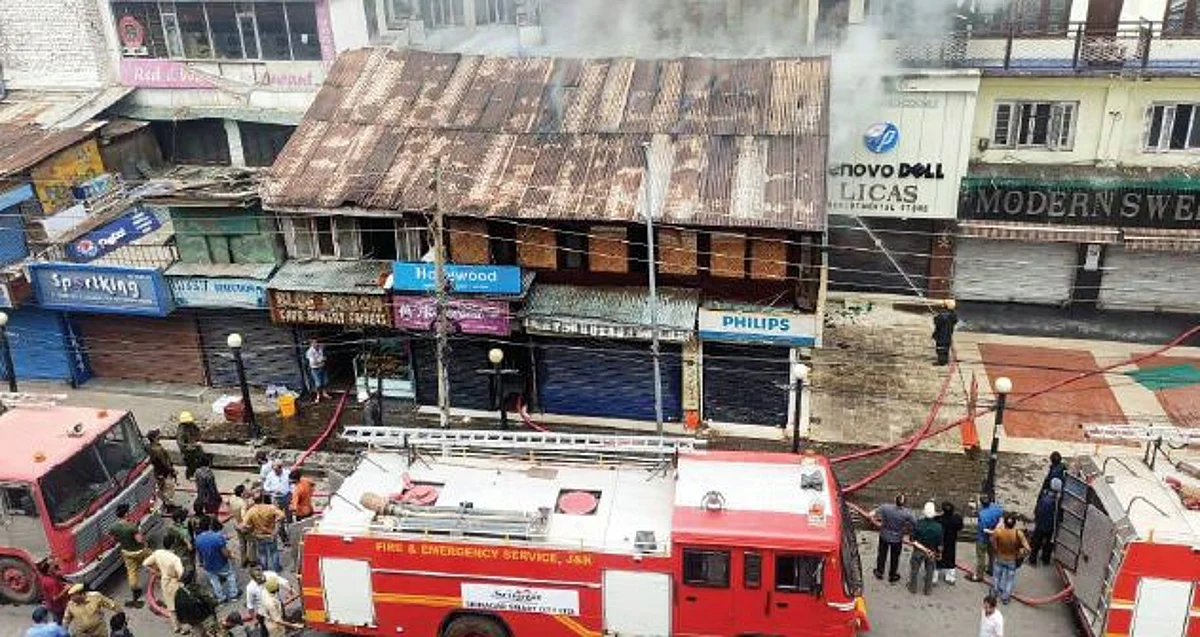 The official said that the cause of the fire is yet to be ascertained.