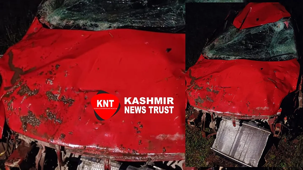 A car plunged into a gorge on Zojila Pass of Central Kashmir’s Ganderbal district leaving the driver dead, and three on board seriously injured.