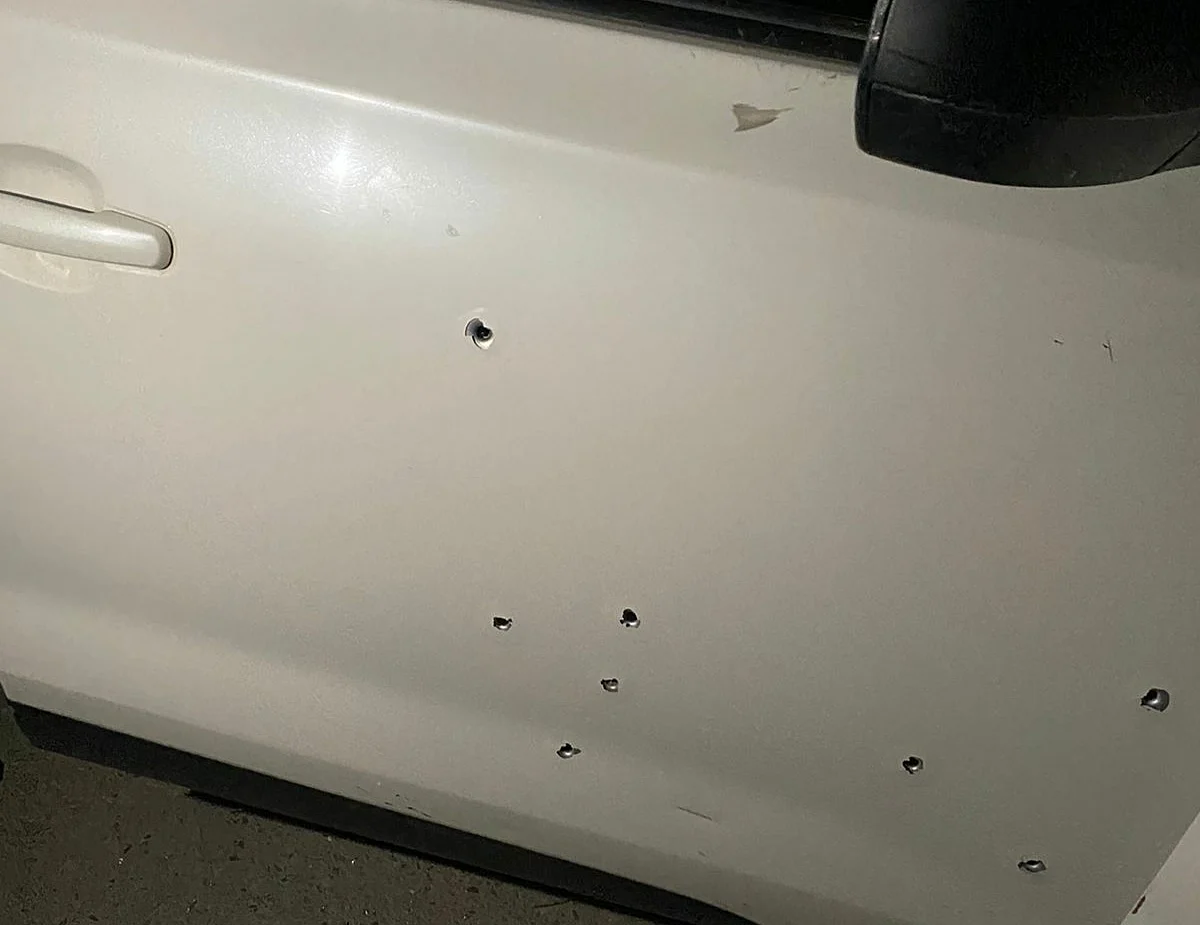 Police on Wednesday said that terrorists fired upon a vehicle carrying a party of cops in Aloochibagh bund area of Srinagar.