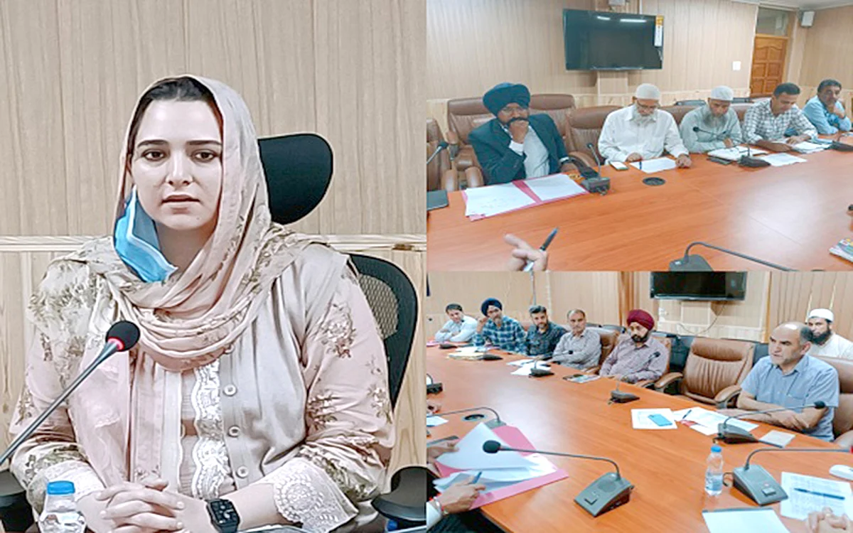 DC Baramulla reviews progress of BADP, SSY works