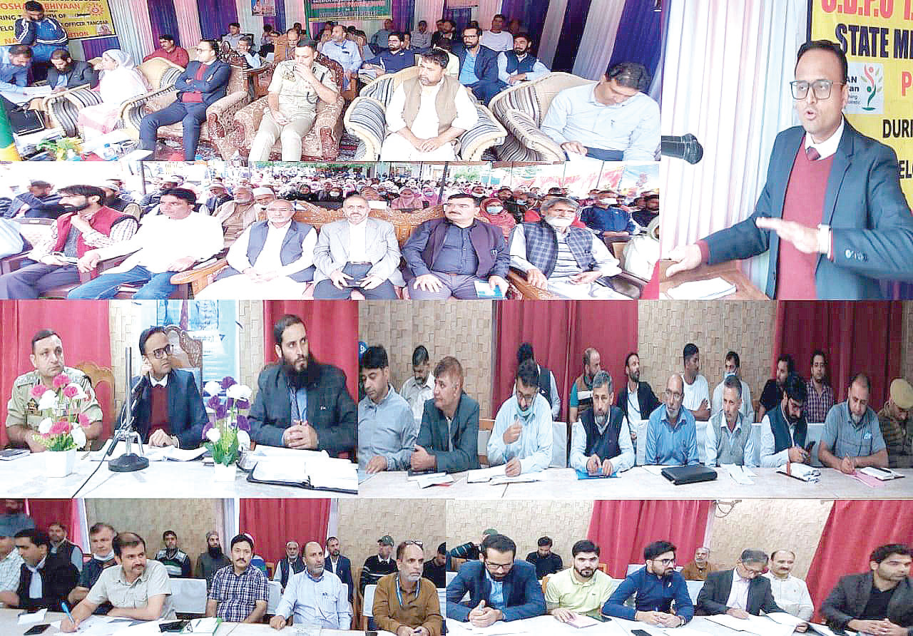 Addressing the public darbar at Dak Banglow Tangdar, which was also attended by Senior Officers and PRIs said that Government is committed for equitable development of all areas of the district including far flung areas like Karnah.