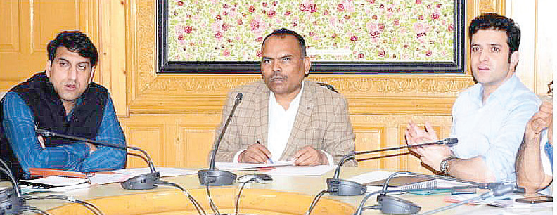 The meeting held threadbare discussion regarding the present status of projects, preparation of DPRs, approvals and sanctioned cost.