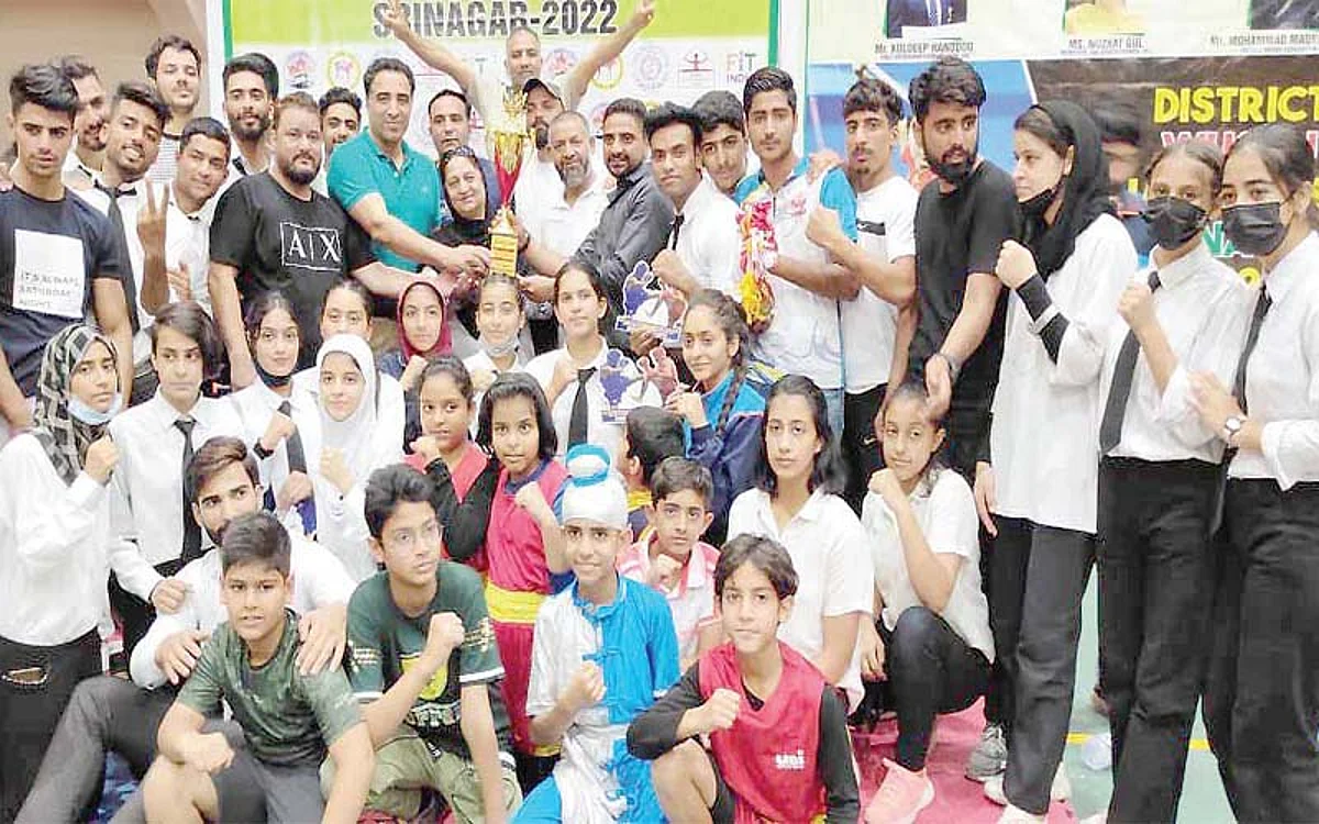 Srinagar Wushu championship concludes