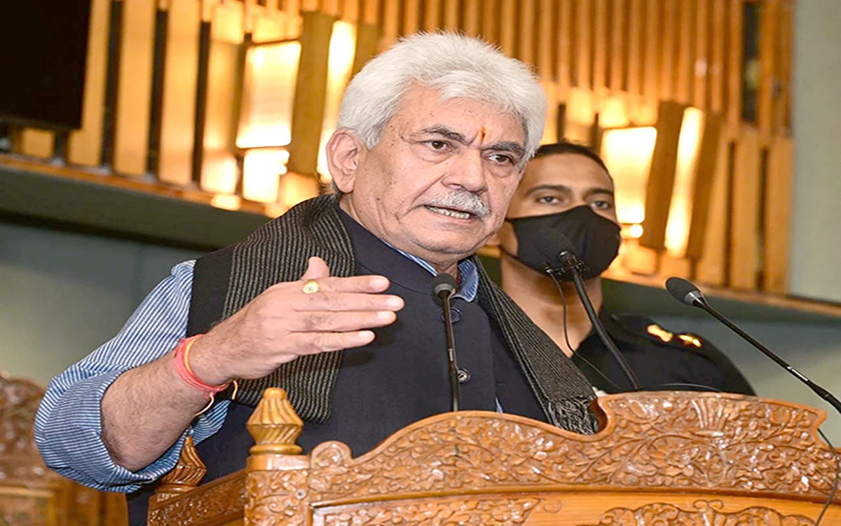 Empowering Grassroots Democracy | LG Sinha lays foundation stone of 25 DDC, BDC buildings