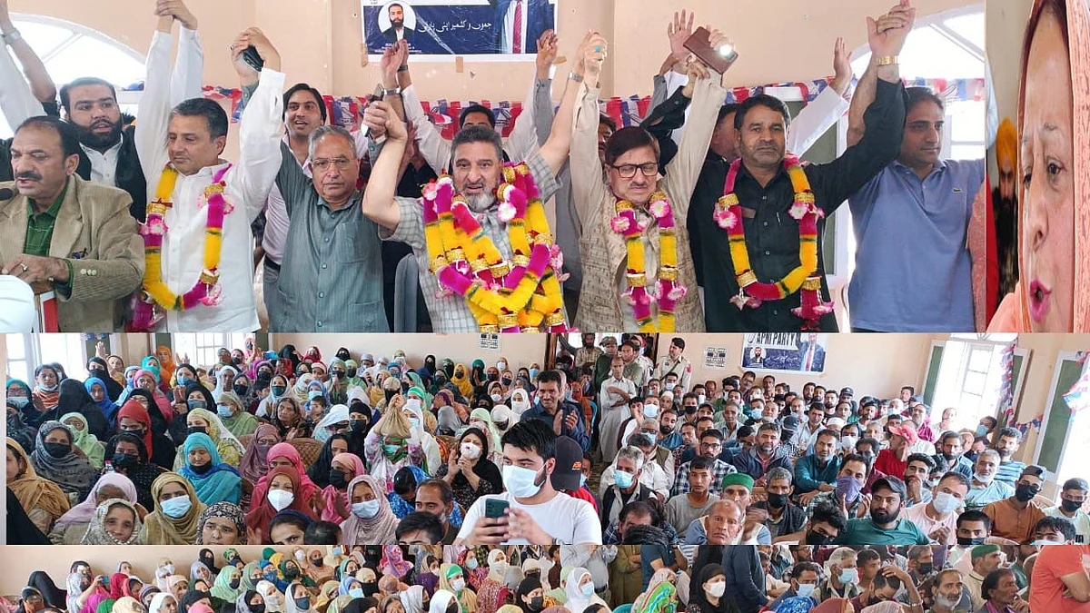 Apni Party holds convention in Srinagar’s Sheher-e-Khaas