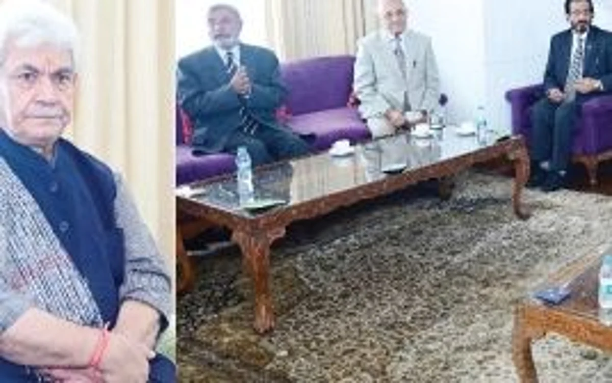 The Lt Governor assured the delegation to look into their genuine issues and demands on merit.