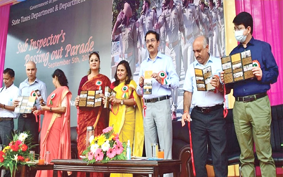 Passing Out Parade of SIs appointed at the State Taxes Department