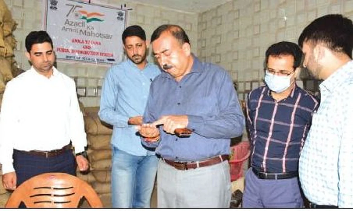 He also appreciated the department for promoting the use of the PDS database for Ayushman Bharat verification in J&K.