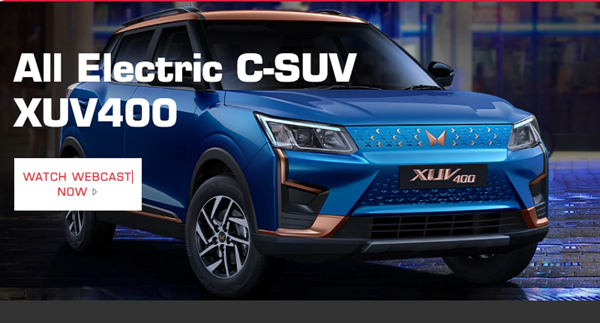 Mahindra unveils all-electric XUV 400