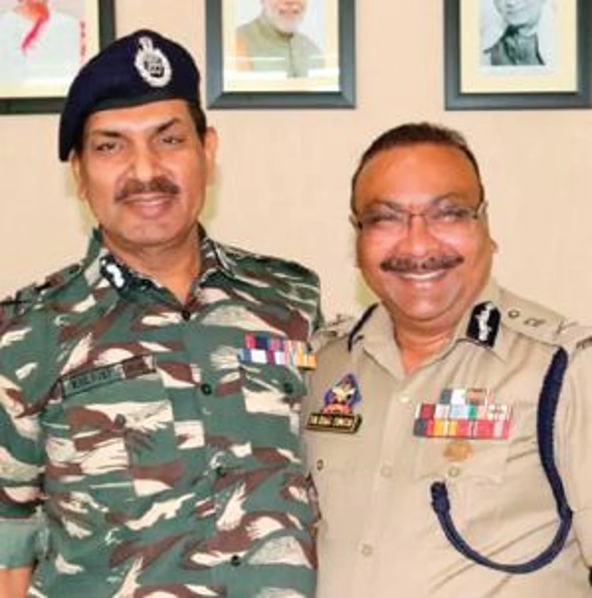 In his address the DG CRPF Shri Kuldiep Singh appreciated and thanked DGP J&K and his team for a warm send off.