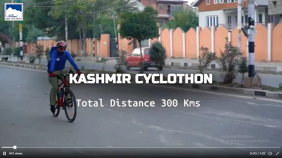 Three-day, 300-km cycling event flagged off in J-K