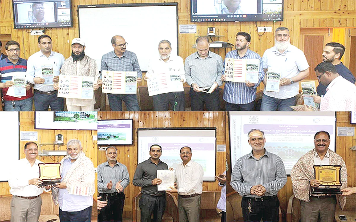 NIT Srinagar holds workshop on 3D printing, nano-tribology