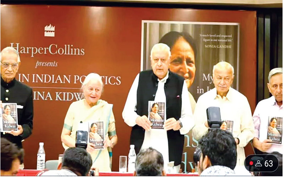 Mohsina Kidwai's book release | No fight against divisive forces without Congress: Farooq Abdullah