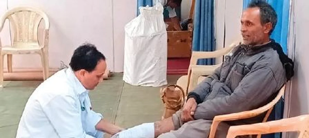 Army organises artificial limb fitment camp in Durgmulla
