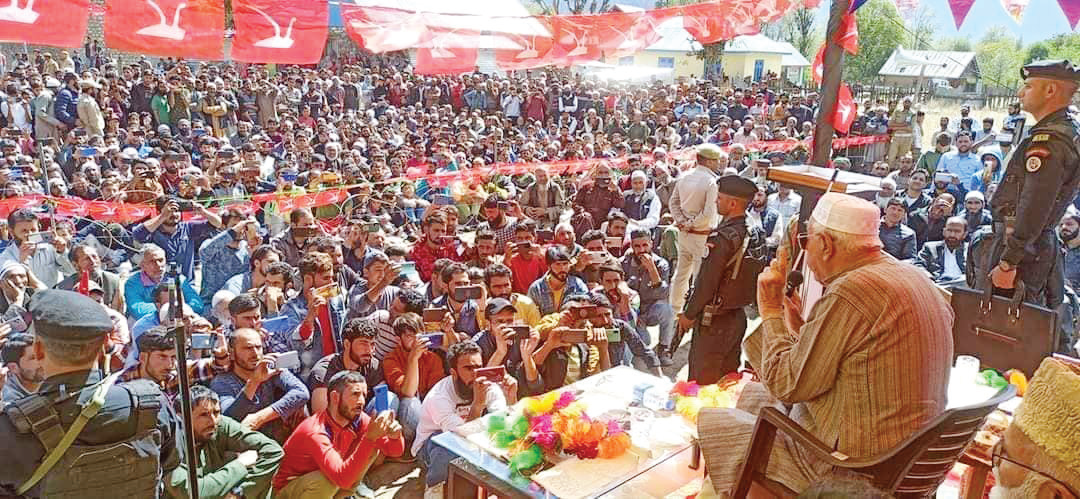 “The need of the hour is that the common man living in Jammu, Kashmir, and Marwah should stand up for his rights. There can be no trade-off between development and one’s dignity."
