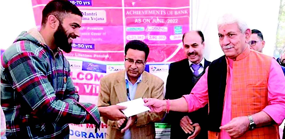 Notably, for every panchayat in J&K, Government has set a target of 15 self-employment loans for banks operating in the UT.
