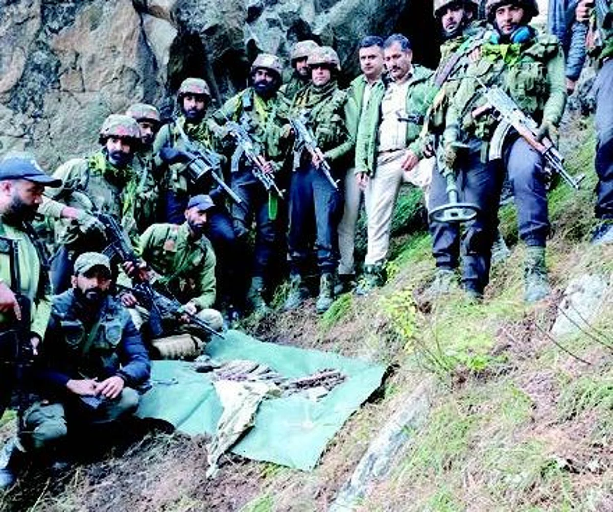 Police have registered a case under sections of 7/25 Arms Act and relevant sections of Explosive Substance act at Police Station Banihal for further investigations.