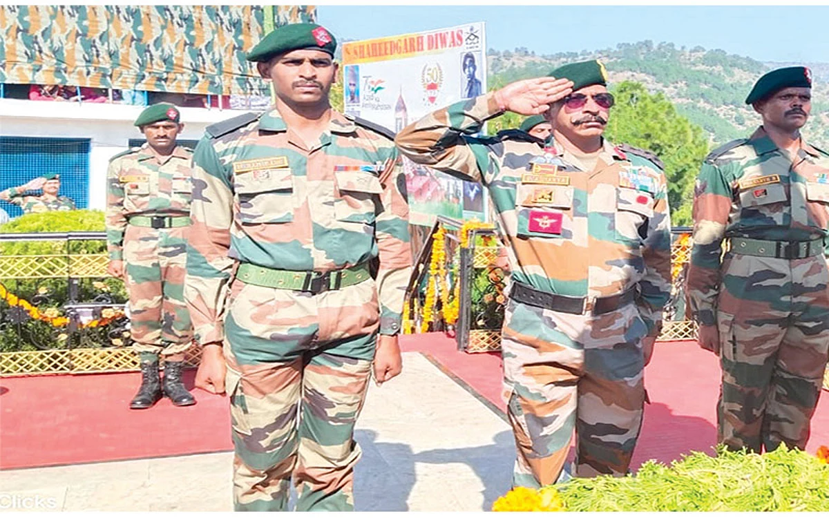 Army pays tribute to warriors of Lam Valley