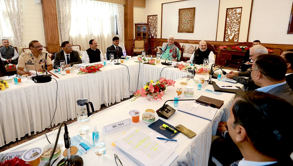 The meeting was attended by the Union Home Secretary and top brasses of the Army, Police, Paramilitary forces, and intelligence agencies.