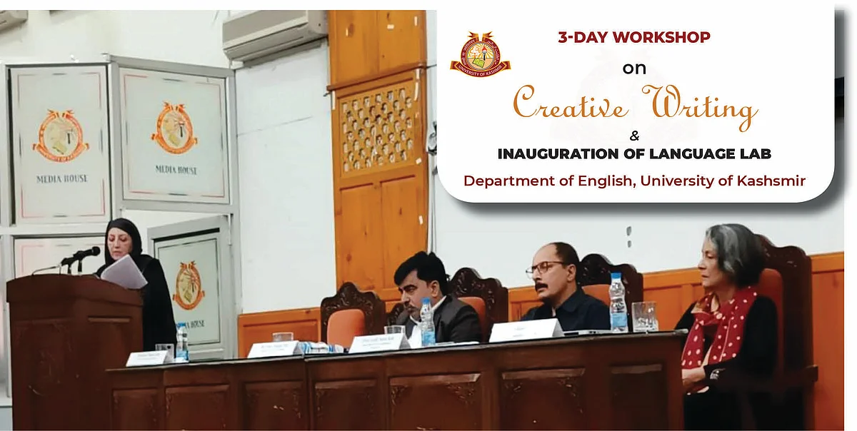 Forty participants, mainly students and research scholars from the Department of English and a few from other disciplines, joined the workshop which was inaugurated by the Registrar of KU, Nisar Ahmad Mir.