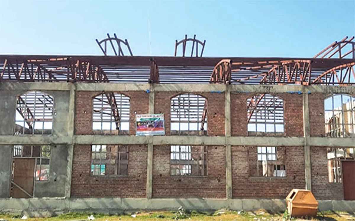Set to be completed in 2 years, Sopore Indoor Stadium awaits completion for 5 years