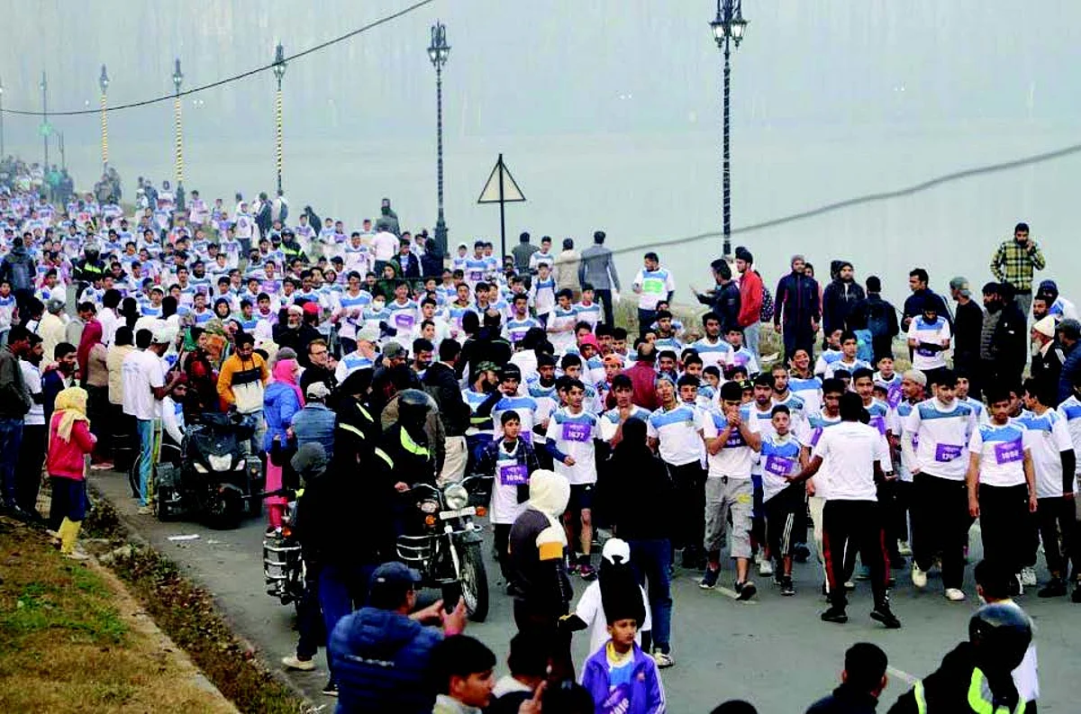 Around 40 athletes from different States of the country participated.