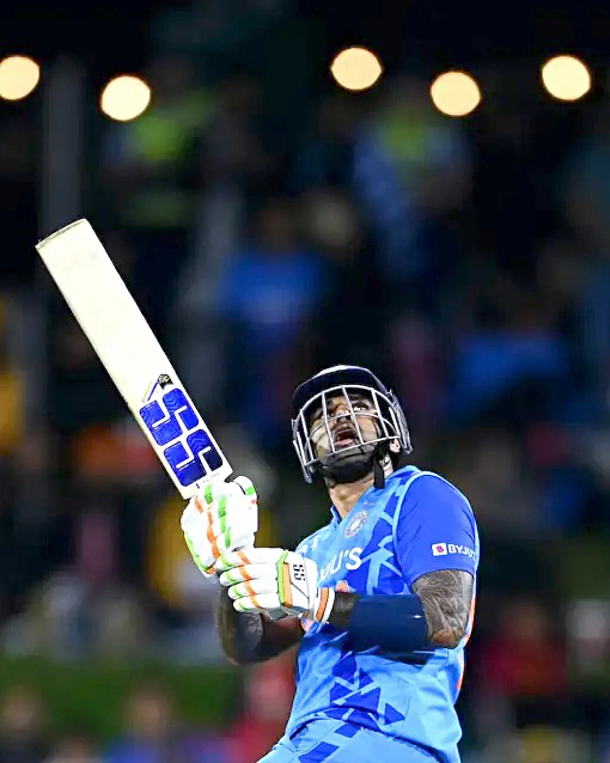 From being 57 off 35 balls at the end of the 16th over, Suryakumar smacked 54 runs off his last 16 balls to propel India to a challenging 191/6, despite not getting the strike in the final over of the innings.