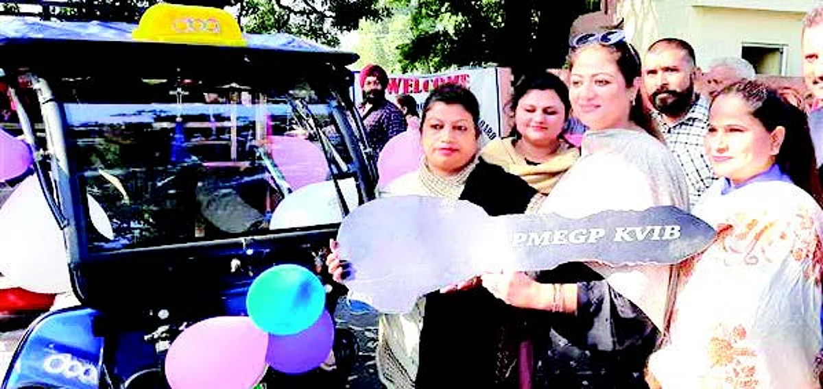 She underlined the importance of using e-rickshaws to fight climate change and global warming.