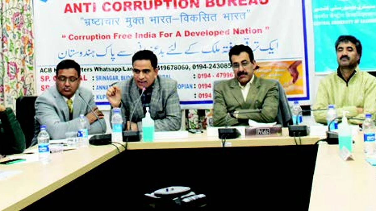 Prof Shah said that there are various laws and regulations formulated by the government to check the menace of corruption, but what matters is the one's conscience.