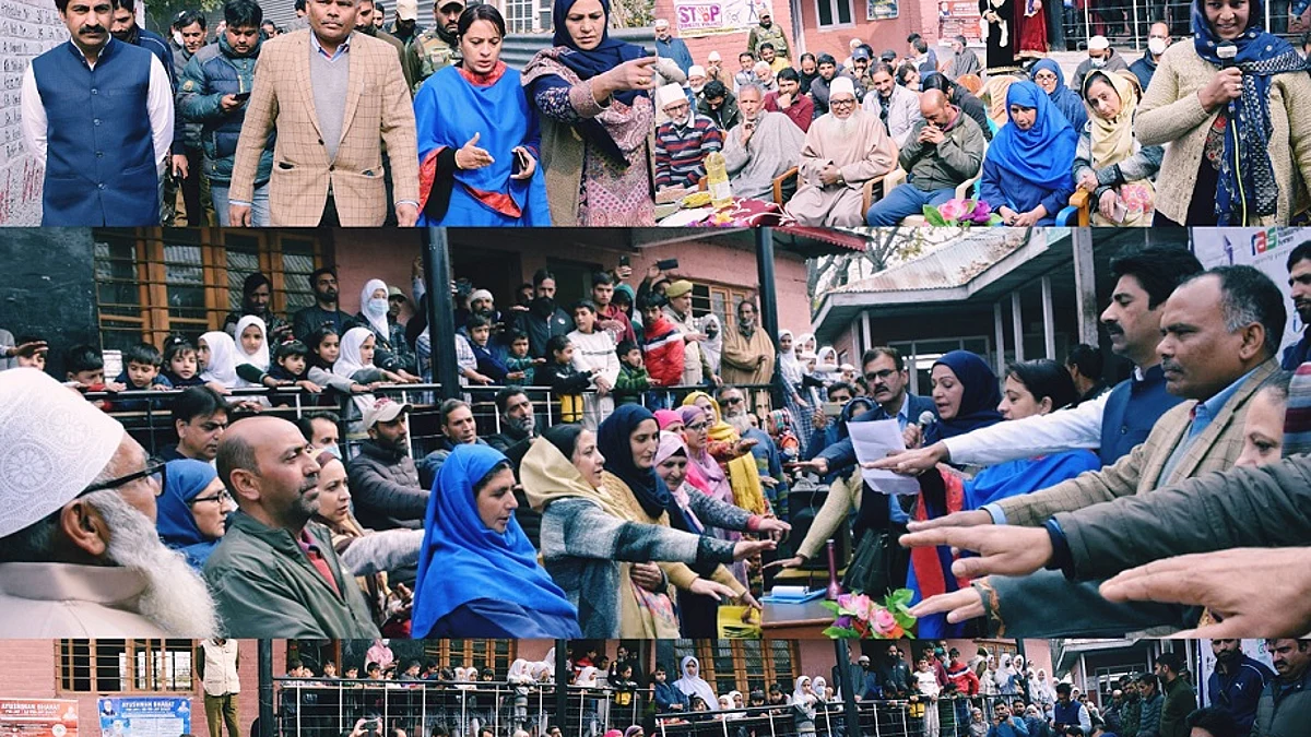 While interacting with people, Pole said that the aim and objective of the B2V4 programme is to reach out to the people of the district at their door steps, listen to their demands and take measures for early redressal of the same.