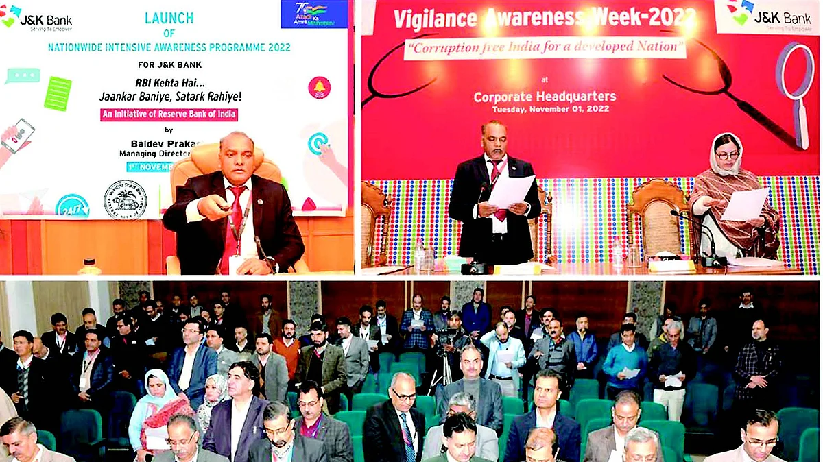 Meanwhile, MD & CEO also kick-started the observance of Vigilance Awareness Week (VAW- 2022) today across the Bank in presence of General Managers, DGMs, Internal Ombudsman, and other senior officers of the Bank.