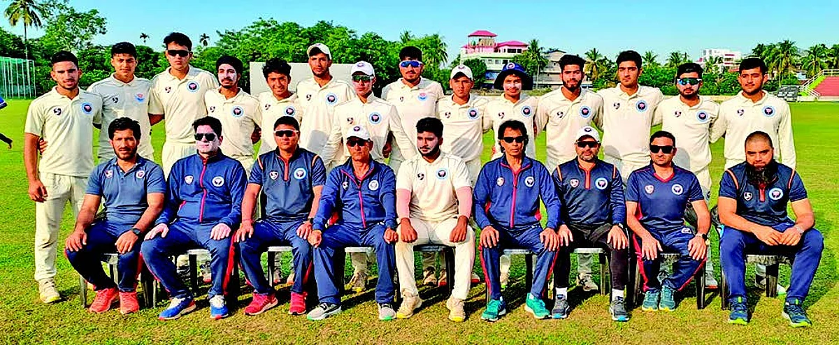 For Meghalaya, Navin Kr Ray took four wickets, while BR Marak bagged three wickets.