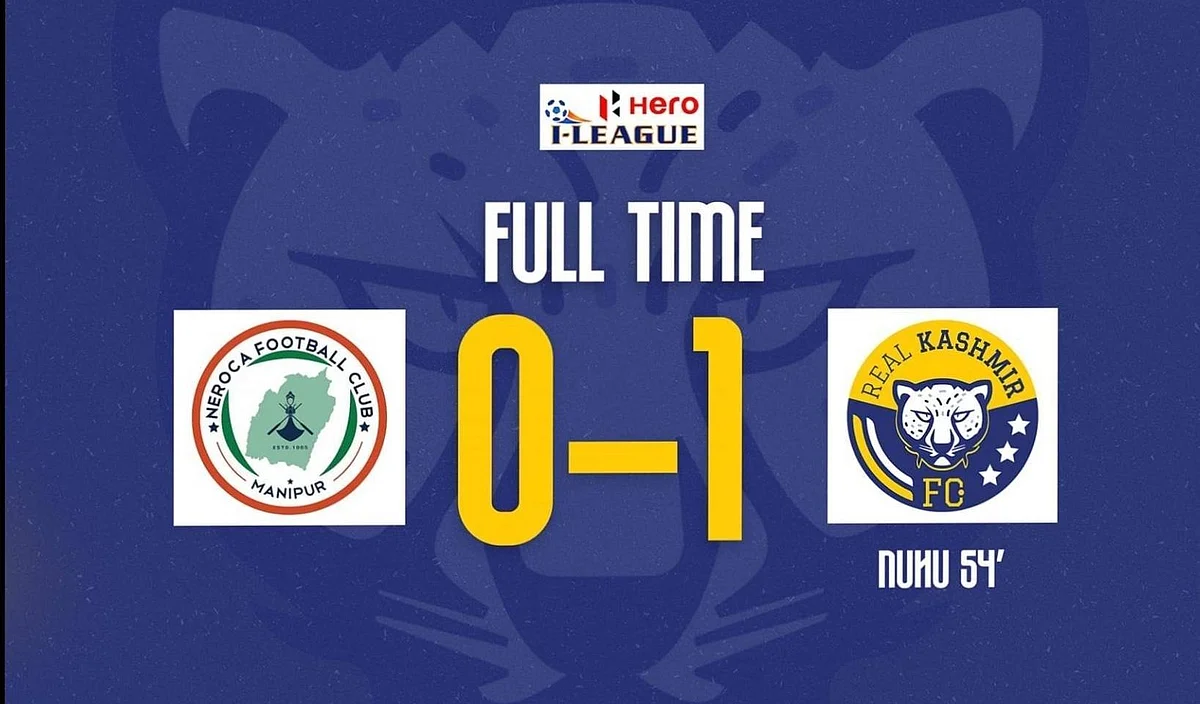 In the first half, no goal was scored and in the second half, Real Kashmir FC looked aggressive from the start.