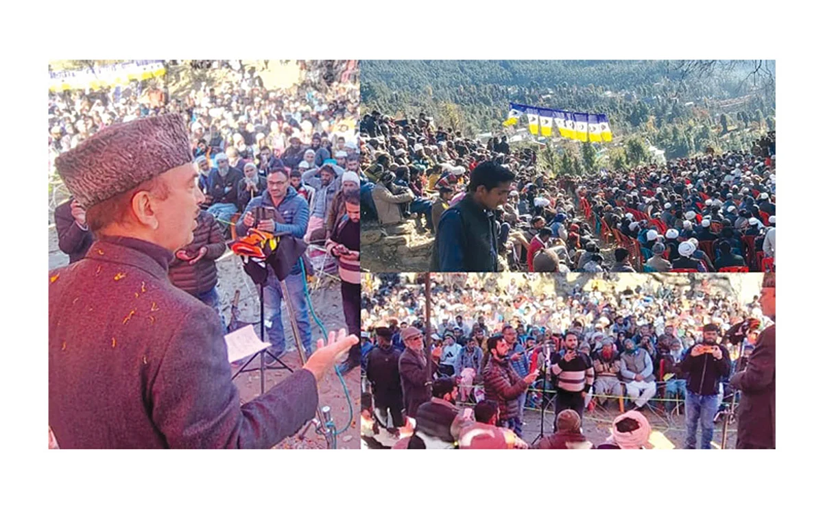 Our party carries inclusive developmental vision for J&K: Azad