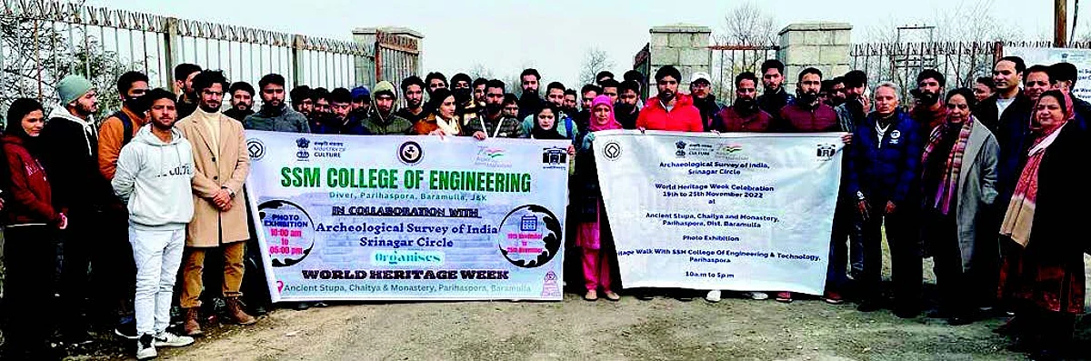 SSM College holds 'World Heritage Week-2022' celebration