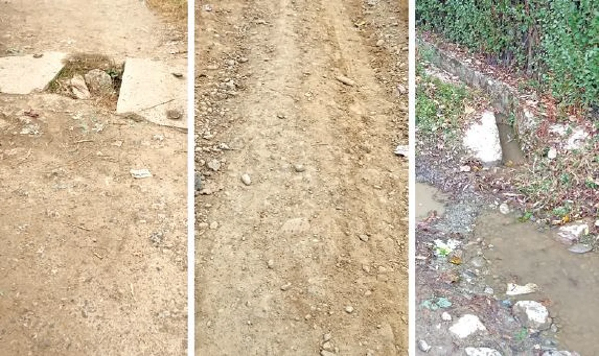 During the past years, the district administration conducted three phases of the Back to Village programme in which the local residents of the village demanded repair of the link road.
