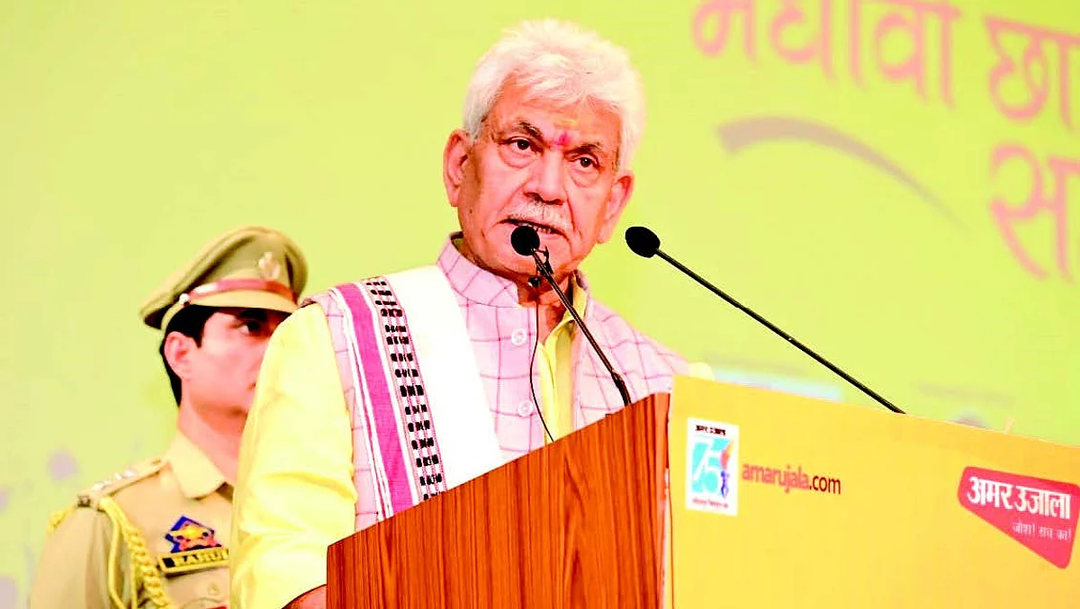 LG Manoj Sinha