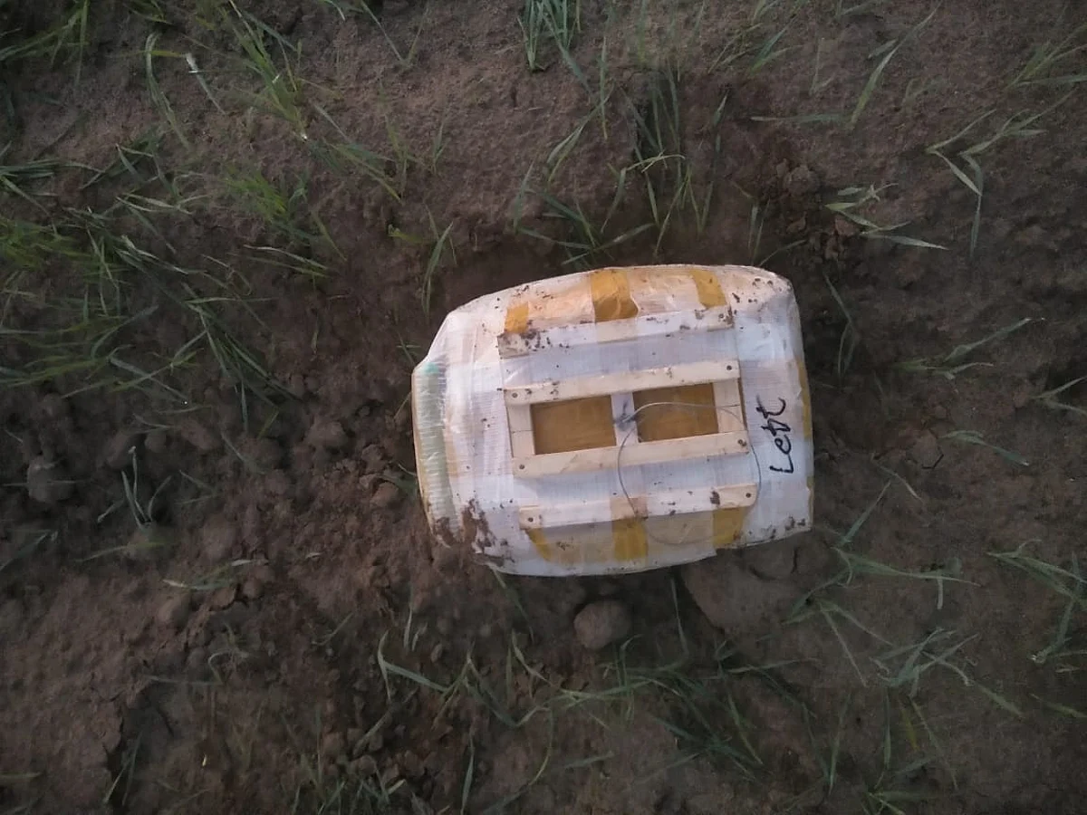 Arms, ammunition dropped by drone recovered in Jammu