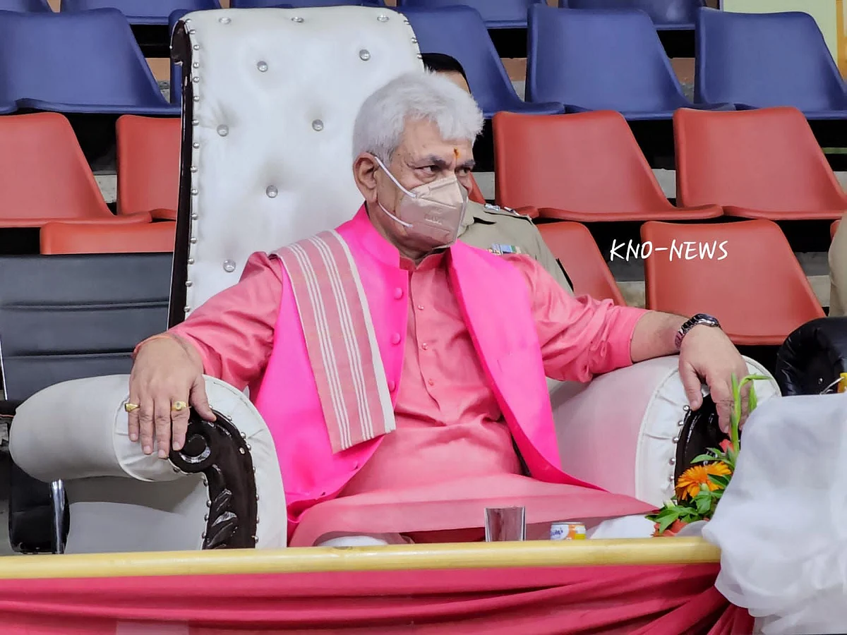 J&K LG Manoj Sinha