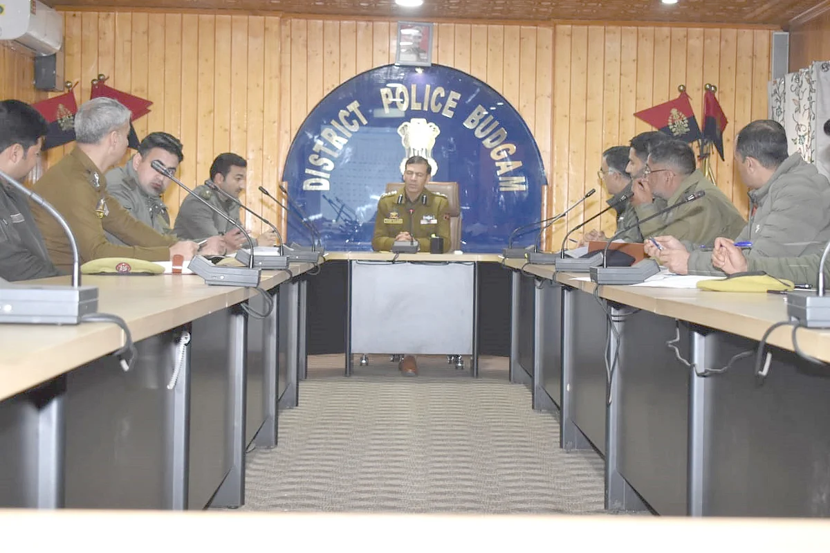 Crime review meeting held in Budgam