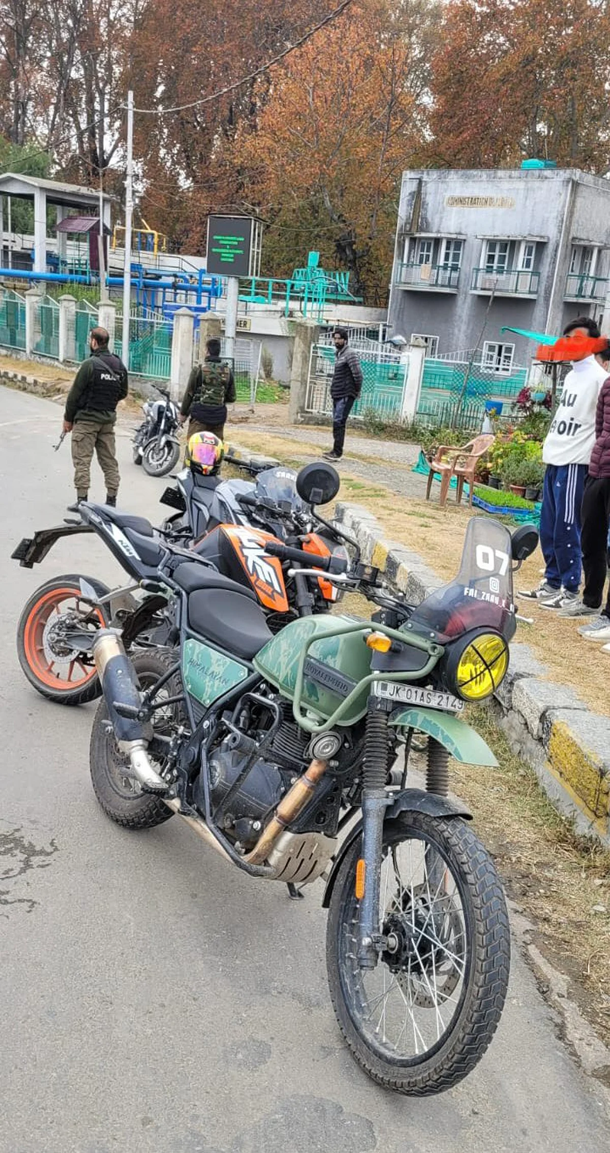 The modified bikes have been siezed by police