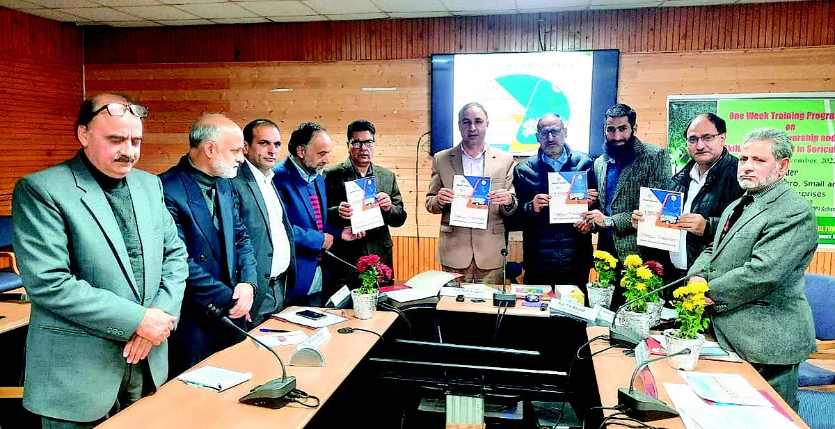 To formally launch the skill training programmes, SKUAST-K on Wednesday held two functions at the Faculty of Horticulture, Shalimar Campus and the Faculty of Veterinary Sciences, Shuhama in the forenoon and afternoon respectively.