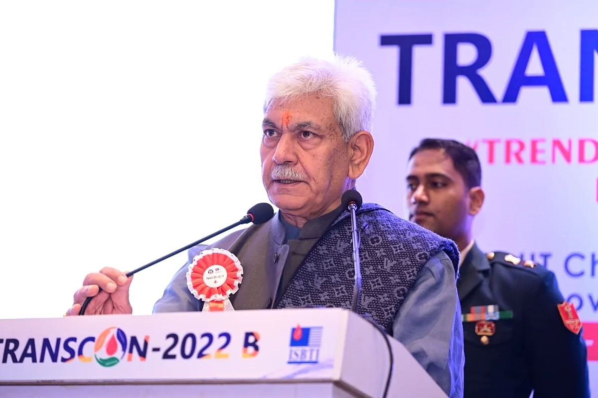 Lt Governor addresses 47th Annual Conference of Indian Society of Blood Transfusion & Immunohaematology | People of J&K who were deprived of basic health services for decades, now have easy access to the best health care facilities