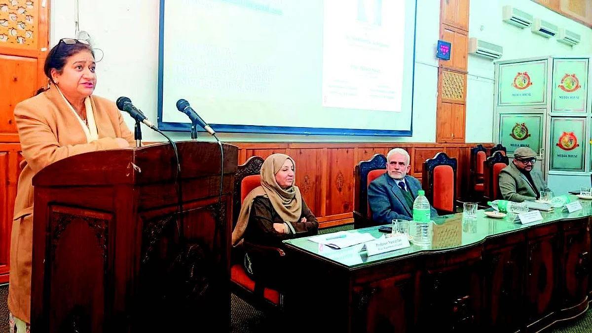 Earlier, the Vice-Chancellor Prof Nilofer Khan described the ‘Know the Nobel Laureate’ lecture series as an “important academic activity” having great potential to “influence and inspire young students and research scholars.”