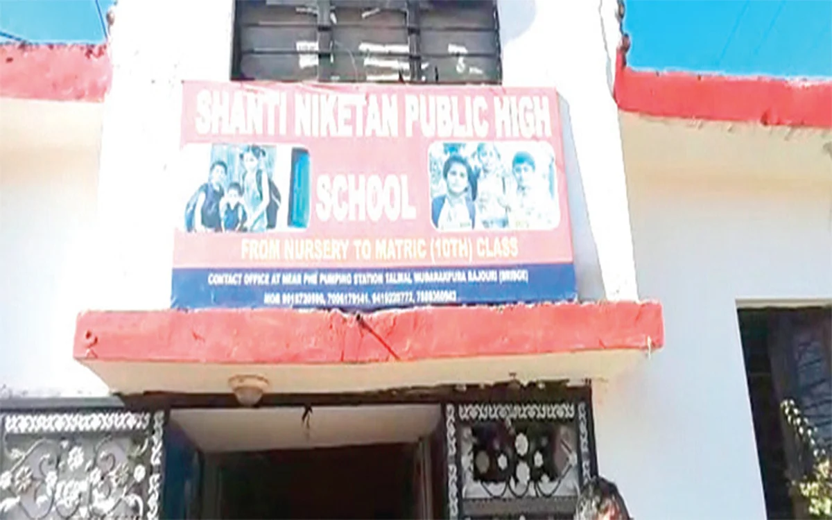 CCTV cameras, other valuable property stolen from Rajouri school